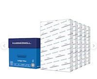 Hammermill Copy Plus 11" x 17" Copy Paper, 20 lbs., 92 Brightness, 500/Ream, 5 Reams/Carton MAIN