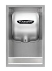 HAND DRYER, RECESSED WALL KIT, WLERATOR, SILVER THUMBNAIL