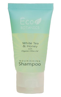 SHAMPOO, ECO BOTANICS, WHITE TEA & HONEY, 1 OZ., 300 TUBES/CT MAIN