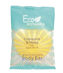 BODY SOAP BAR, CHAMOMILE & HONEY, 25G SACHET, 500 BARS/CT LARGE