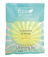 BODY SOAP BAR, CHAMOMILE & HONEY, 14G SACHET, 1000 BARS/CT MAIN
