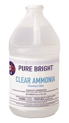 AMMONIA,  CLEAR, PURE BRIGHT, 64 OUNCE, 8/CT LARGE