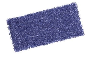 SQUARE SCRUB 4.75" X 10" BLUE TILE AND GROUT PAD, 1/EA LARGE