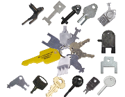 DISPENSER KEYS, RING SET, MASTER (12 SETS) THUMBNAIL