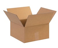 STANDARD SHIPPING BOXES, 12" X 12" X 6", KRAFT BROWN, 25/BUNDLE MAIN