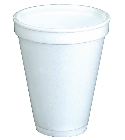 CUPS, INSULATED, FOAM, HOT/COLD, DART, 8 OZ., 1000/CS THUMBNAIL