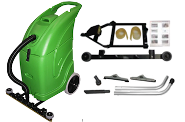 VACUUM CLEANER, WET-DRY, 16 GALLON, COMPLETE KIT LARGE