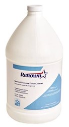 FLOOR CLEANER, GENERAL PURPOSE, RENOWN, 1 GALLON, 4/CT LARGE