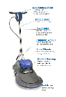 NEW MILLENIUM 2000 RPM BURNISHER w/Pad Driver THUMBNAIL