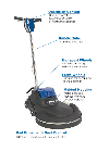 BURNISHER, DUST-CONTROL, 2000 RPM, MILLENNIUM EDITION, POWR-FLITE THUMBNAIL