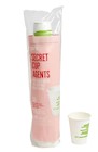 PAPER HOT CUPS, PAPER, WHITE/GREEN, PERK, 12 OZ,50PK THUMBNAIL