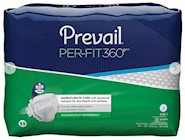 DISPOSABLE BRIEFS, SIZE 2, PER-FIT 360, MAXIMUM ABSORBENCY, PREVAIL, 72/CT THUMBNAIL
