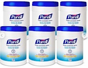 HAND SANITIZER WIPES, PURELL, FRESH CITRUS SCENT, 270 WIPES/CARTON, 6/CARTONS THUMBNAIL