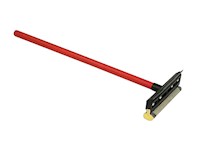 SQUEEGEE, GENERAL PURPOSE, METAL HANDLE 20", BLADE 8" MAIN