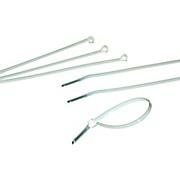 MMF Industries™ Self-Locking Bag Ties with Metal Teeth, Clear THUMBNAIL