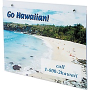 Horizontal Wall Sign Holders, Landscape, Clear, 8 1/2"H x 11"W THUMBNAIL