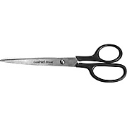 SCISSORS, STAINLESS STEEL, 8", WESTCOTT, POINTED TIP, BLACK THUMBNAIL