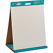 EASEL PAD, STAPLES, STICKY, 20" X 23", WHITE, 20 SHEETS/PAD LARGE