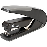 One-Touch™ Plus Desktop Flat Stack Full Strip Stapler, Fasten up to 30 Sheets/20 lb., Blk THUMBNAIL