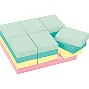 Post-it® Notes Value Pack, 1-3/8" x 1-7/8" , Marseille Collection, 24 Pads/Pack THUMBNAIL