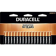 BATTERIES, AAA, DURACELL, COPPERTOP, ALKALINE, 16/CT LARGE