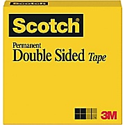 Scotch® Double Sided Tape, 1/2" x 900", Permanent, 1/Pack (665-1/2X25) THUMBNAIL