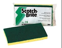 SCRUB SPONGE, MEDIUM DUTY, SCOTCH-BRITE, GREEN/YELLOWSCRUB SPONGE, MEDIUM DUTY, SCOTCH-BRITE, GREEN/YELLOW MAIN