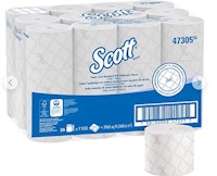 TOILET TISSUE, SMALL CORE, 2-PLY, 1100 SHEETS PER ROLL, 36 ROLLS/CS MAIN