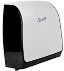 DISPENSER, HARDWOUND PAPER TOWELS, SCOTT MOD ELECTRONIC, WHITE THUMBNAIL