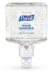 HAND SANITIZER, GEL, PURELL HEALTHCARE, CITRUS SCENT, ES6, 1200 ML, 2/CT LARGE