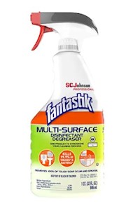 DEGREASER/DISINFECTANT, FANTASTIK MULTI-SURFACE, 32 OZ., TRIGGER SPRAYER MAIN