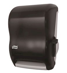 DISPENSER, COMPACT, HARD-ROLL PAPER TOWEL, TORK, SMOKE LARGE