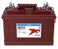 BATTERY, FOR PAS17BA-BC AUTOSCRUBER, 12V, TROJAN, 130A, WET LEAD ACID MAIN