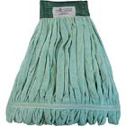 WET MOP HEAD, O'DELL, WEB FOOT, MICROFIBER, TUBE, GREEN 5" HEADBAND THUMBNAIL