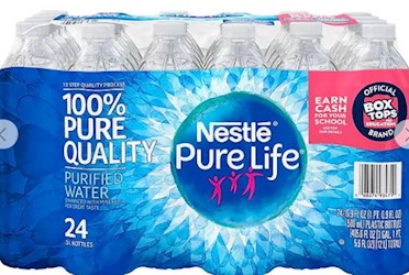 NESTLE PURE LIFE .5L 24/CT DEP LARGE