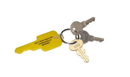DISPENSER KEYS, AMERICAN SPECIALTIES/BOBRICK/BRADLEY, MINI SET (Must purchase two at this price) LARGE