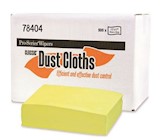 WIPES, DUST CLOTHS, 13" x 17", YELLOW, TREATED, 500/CS THUMBNAIL