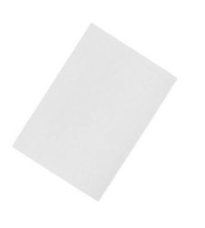 14" X 20", POLISHING PADS, WHITE, 5/CT LARGE