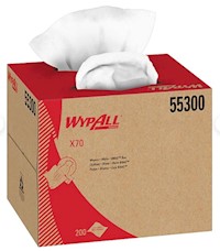 WIPES, CENTER-PULL, WYPALL X70 1-PLY, CLOTH/PAPER TOWELS, 200/BOX MAIN