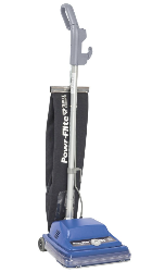UPRIGHT VACUUM, SHAKE-OUT BAG, COMMERCIAL, 12", W/QT TECH, POWR-FLITE LARGE