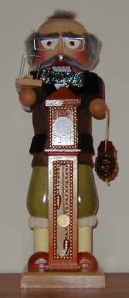 "Hickory Dickory Dock" Limited Edition Steinbach Nutcracker ( signed by Mr. Steinbach) MAIN