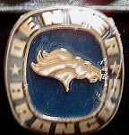 Denver Broncos Ring Top Paperweight MAIN