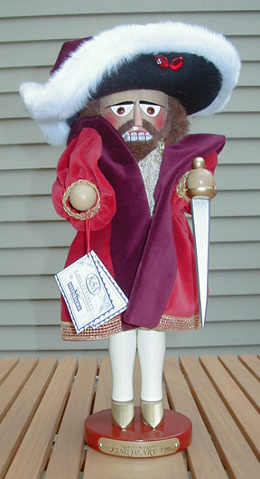 " King Henry VIII" Limited Edition Steinbach Nutcracker MAIN