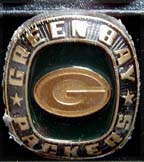 Green Bay Packers Ring Top Paperweight MAIN