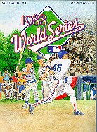 1988 Official MLB World Series Program MAIN