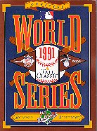 1991 World Series Souvenir Scorebook MAIN