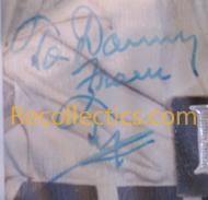 Ty Cobb Autographed Wire Photo SWATCH
