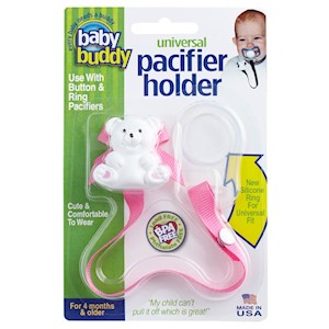 Universal Pacifier Holder (Solids) LARGE