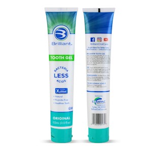 Brilliant Spry Tooth Gel with Xylitol Fluoride Free THUMBNAIL