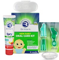00540B Brilliant New Baby Oral Care Kit Blue MAIN